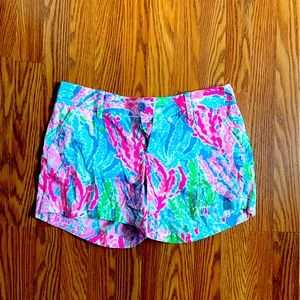 EUC💖Lilly Pulitzer Callahan 5-inch shorts